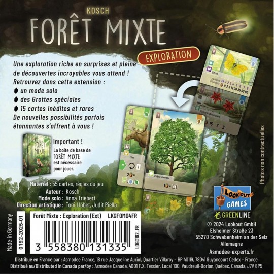Extension Exploration - Forêt Mixte Lookout Games - 3