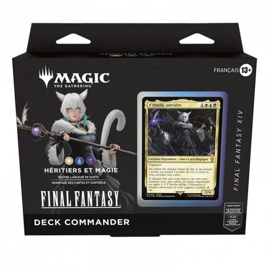 MTG : Final Fantasy - Deck Commander Héritiers et Magie Wizards Of The Coast - 1