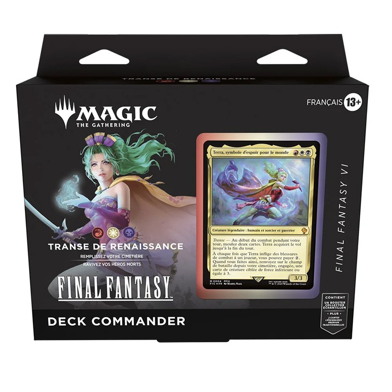 Boite de MTG : Final Fantasy - Deck Commander Transe de Renaissance