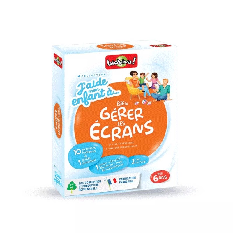 Boite de J'aide mon enfant à ... Bien gérer les écrans