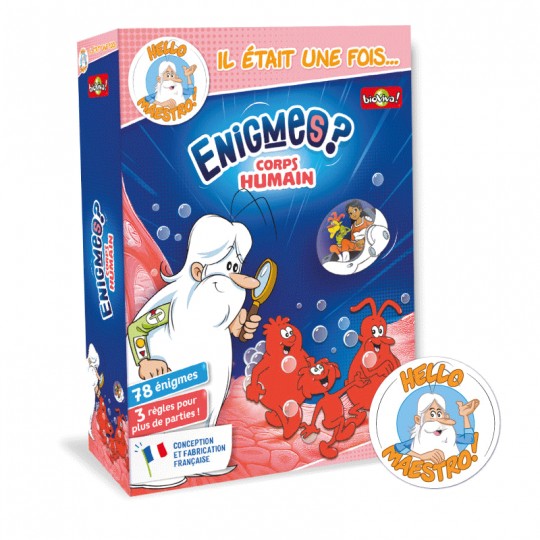Il était une fois Enigmes Corps humain Bioviva Editions - 2