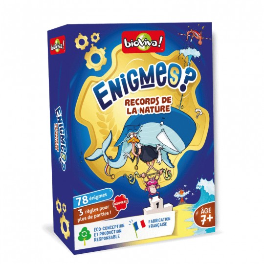 Enigmes - Records de la Nature Bioviva Editions - 1