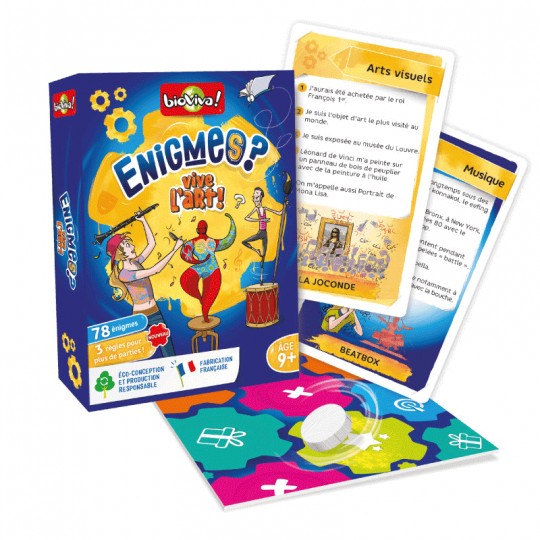 Enigmes - Vive l'Art ! Bioviva Editions - 1