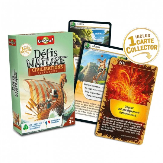 Défis Nature - Civilisations disparues Bioviva Editions - 1