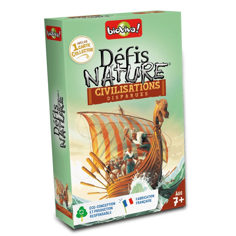 Boite de Défis Nature - Civilisations disparues