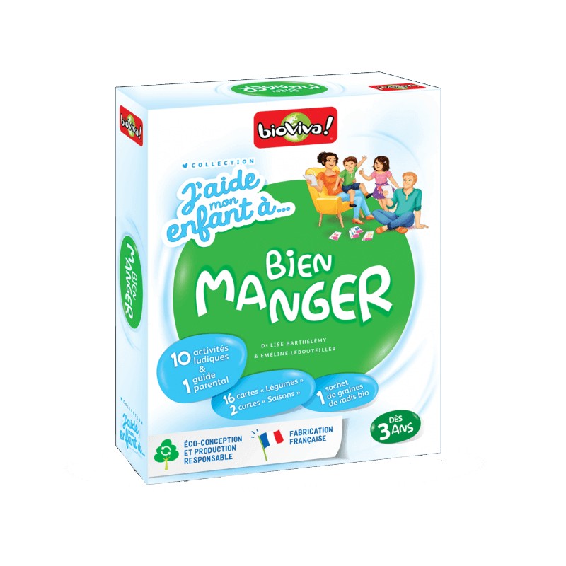 Boite de J'aide mon enfant à ... Bien manger