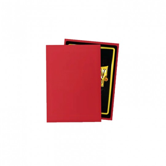 Dragon Shield : 60 Sleeves Matte Format Japonais - Crimson Dragon Shield - 2