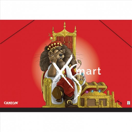 Chemise à dessin XSmart avec élastiques 26x33cm - Canson Canson - 2