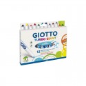 Pochette 12 feutres TURBO Giant pointe conique Super Washable - Giotto Giotto - 1 Pochette 12 feutres TURBO Giant pointe conique Super Washable - Giotto Giotto - 1