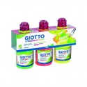 Set 3X250 ml gouaches Fluo Extra Quality - Giotto Giotto - 1 Set 3X250 ml gouaches Fluo Extra Quality - Giotto Giotto - 1