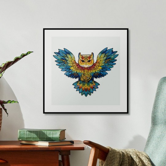 Puzzle Paradise Owl en bois 200 pcs - ROWOOD RoWood - 2