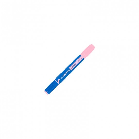 Marqueur rose clair double pointe TURBO PRO - Giotto Giotto - 1