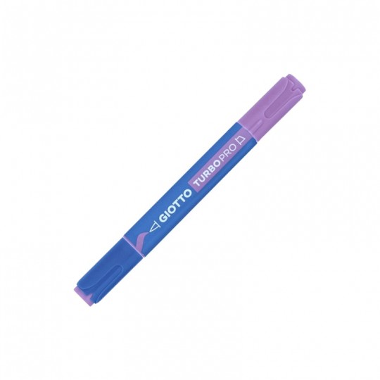 Marqueur Violet double pointe TURBO PRO - Giotto Giotto - 1