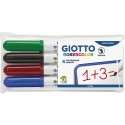 Pochette 4 marqueurs ROBERCOLOR - Giotto Giotto - 1 Pochette 4 marqueurs ROBERCOLOR - Giotto Giotto - 1