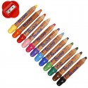 Pochette 12 crayons de couleurs MAXI - Giotto be-bè Giotto - 2 Pochette 12 crayons de couleurs MAXI - Giotto be-bè Giotto - 2