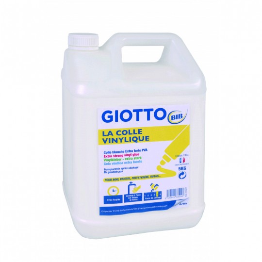 Bidon 5 litres colle liquide vinylique - Giotto Giotto - 1