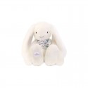 Peluche Lapin XXL Blanc 50 cm : Lapin Fleurette - Doudou et compagnie Doudou et compagnie - 1 Peluche Lapin XXL Blanc 50 cm : Lapin Fleurette - Doudou et compagnie Doudou et compagnie - 1
