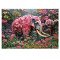 Puzzle 500 pcs XXL Éléphant floral - Educa Educa - 3 Puzzle 500 pcs XXL Éléphant floral - Educa Educa - 3