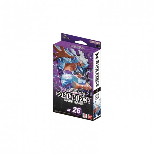 One Piece: Starter Deck purple black 26 Monkey D.Luffy EN Bandaï - 1