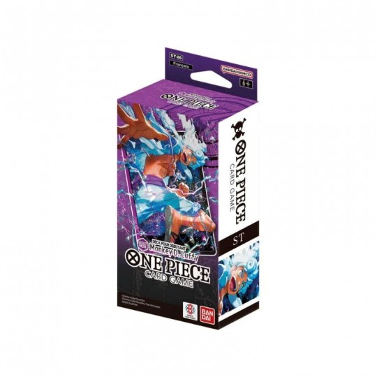 One Piece: Deck pour débutant violet noir ST-26 Monkey D.Luffy FR Bandaï - 1