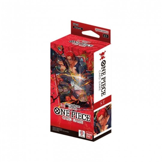 One Piece: Deck pour débutant rouge ST-23 Shank FR Bandaï - 1