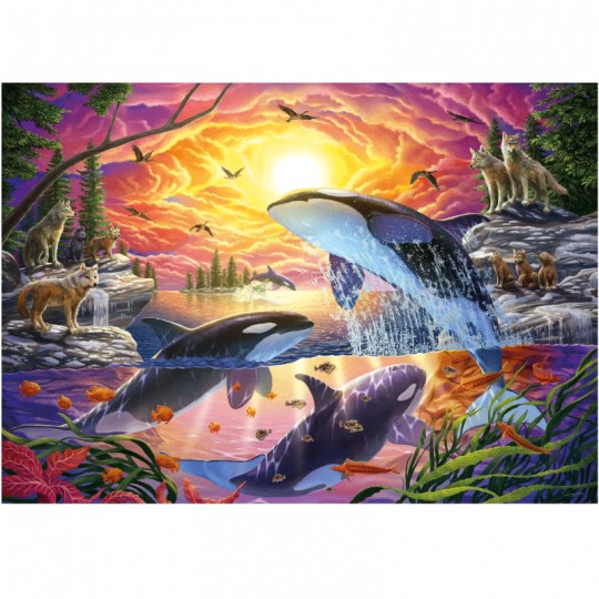 Puzzle 4000 pcs Orques et Loups - Educa Educa - 2