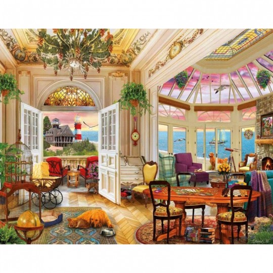 Puzzle 3000 pcs Vivre en bord de mer - Educa Educa - 1