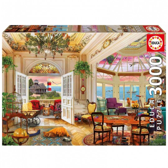 Puzzle 3000 pcs Vivre en bord de mer - Educa Educa - 2