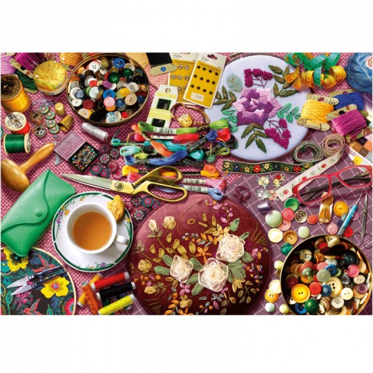 Puzzle 2000 pcs Table de couturière - Educa Educa - 2
