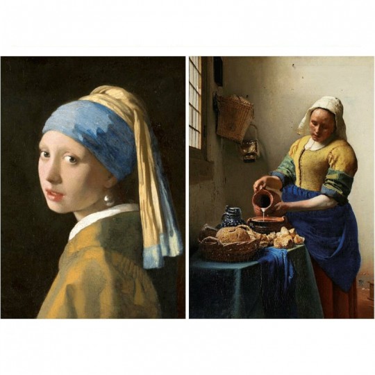 Puzzle 2 x 1000 pcs Jan Vermeer - Educa Educa - 2