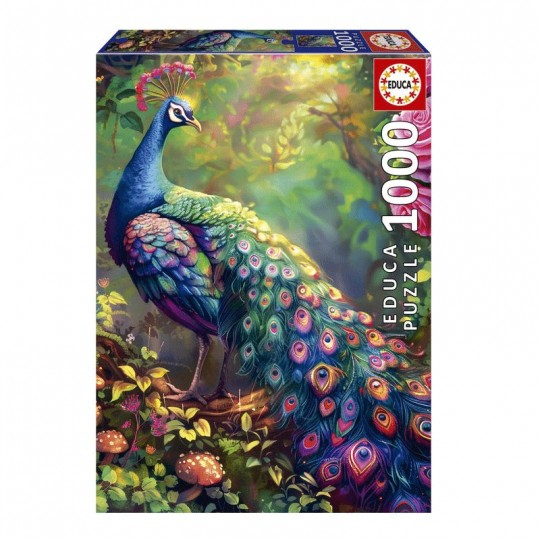 Puzzle 1000 pcs Jardin de paons - Educa Educa - 2