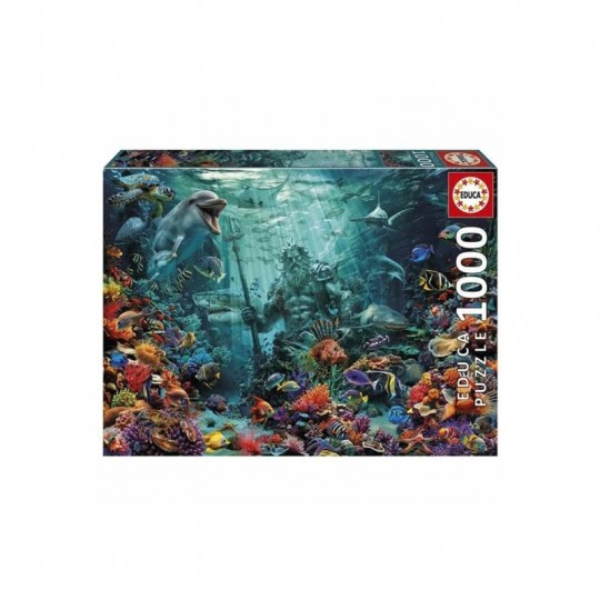 Puzzle 1000 pcs Récif de corail Poséidon - Educa Educa - 1