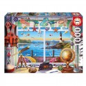Puzzle 1000 pcs Vie portuaire - Educa Educa - 2 Puzzle 1000 pcs Vie portuaire - Educa Educa - 2