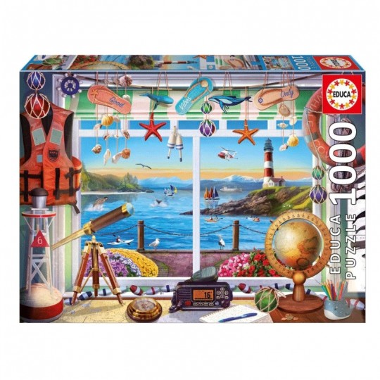 Puzzle 1000 pcs Vie portuaire - Educa Educa - 2