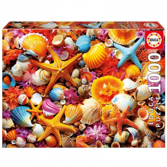 Puzzle 1000 pcs Collage de Coquillages - Educa Educa - 1