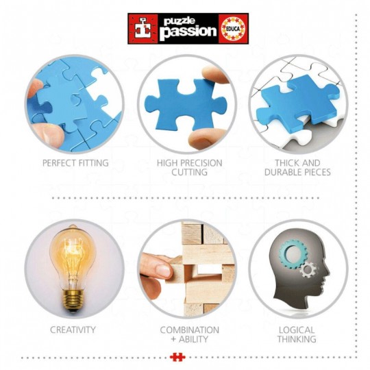 Puzzle 500 pcs Les coléoptères - Educa Educa - 3