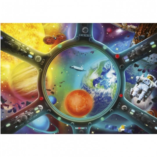 Puzzle 500 pcs Promenade spatiale - Educa Educa - 1