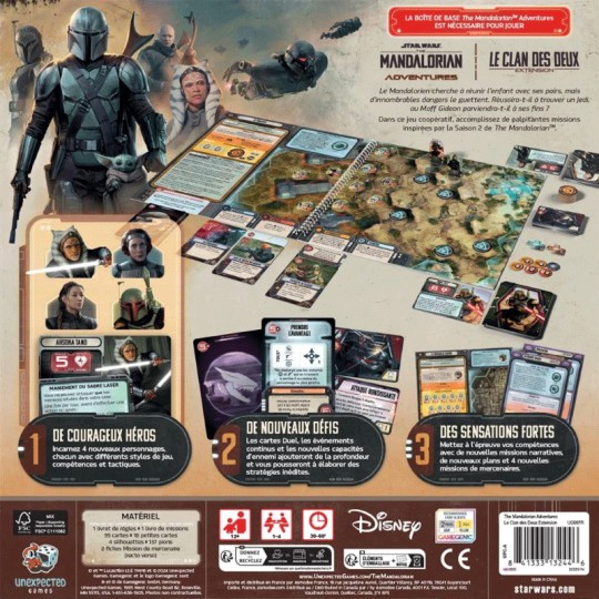 Extension Clan of Two : Star Wars - The Mandalorian Adventures Unexpected Games - 2