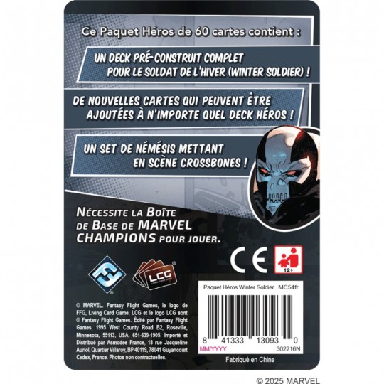 Extension Winter Soldier - Marvel Champions Fantasy Flight Games - 2