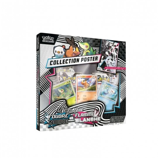 Pokémon : Coffret Collection Poster Unys EV10.5 Foudre Noire & Flamme Blanche Pokémon - 1