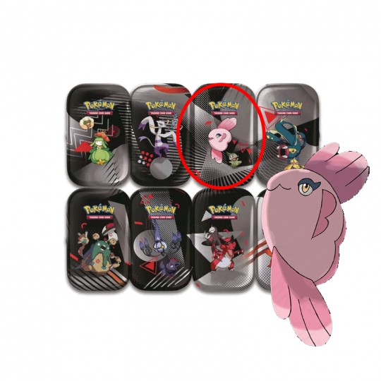 Pokémon: Mini tin Unys EV10.5 Foudre Noire & Flamme Blanche - Mamanbo & Coupenotte Pokémon - 2