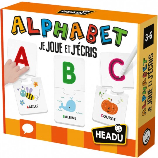 Alphabet Je Joue et J'écris - Headu Headu - 2