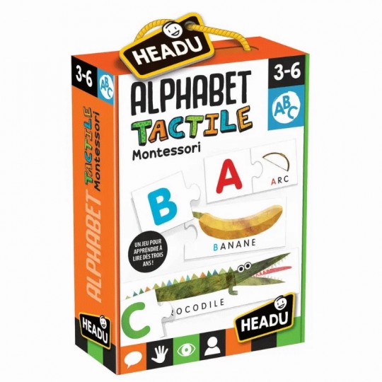 Alphabet Tactile Montessori - Headu Headu - 1