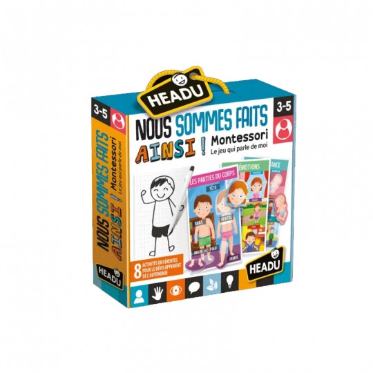 Nous Sommes Faits Ainsi Montessori - Headu Headu - 1