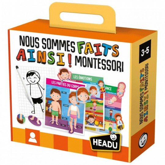 Nous Sommes Faits Ainsi Montessori - Headu Headu - 2