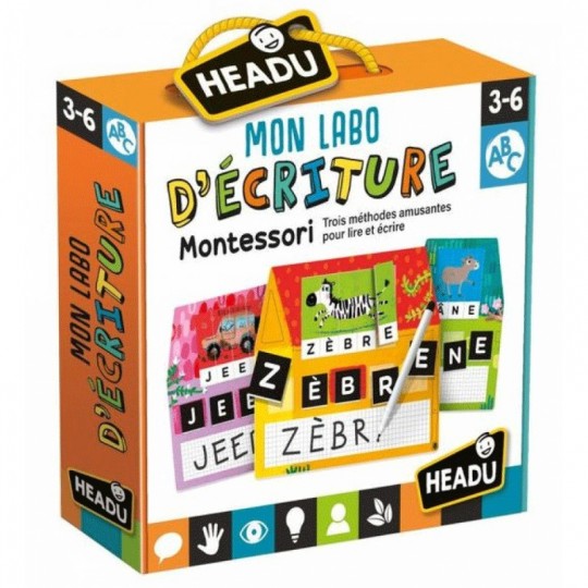 Mon Labo d'écriture Montessori - Headu Headu - 2