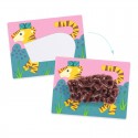 Laine & scratch : Avec un chapeau - Djeco Djeco - 1 Laine & scratch : Avec un chapeau - Djeco Djeco - 1