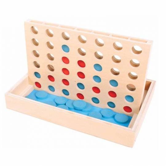 Puissance 4 en bois - 28 cm BigJigs Toys - 5