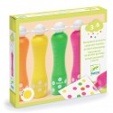 4 Marqueurs gros pois Neon - Djeco Djeco - 2 4 Marqueurs gros pois Neon - Djeco Djeco - 2