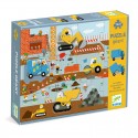 Puzzle Géant Le chantier 12 pcs + 5 pcs - Djeco Djeco - 2 Puzzle Géant Le chantier 12 pcs + 5 pcs - Djeco Djeco - 2
